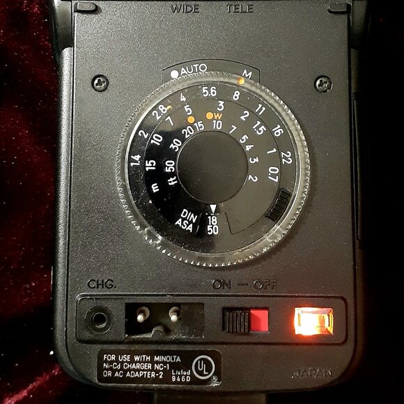 Konica Minolta Auto 28 Flash Light Unit - Works - Great Addition to your Camera! - Picture 1 of 12